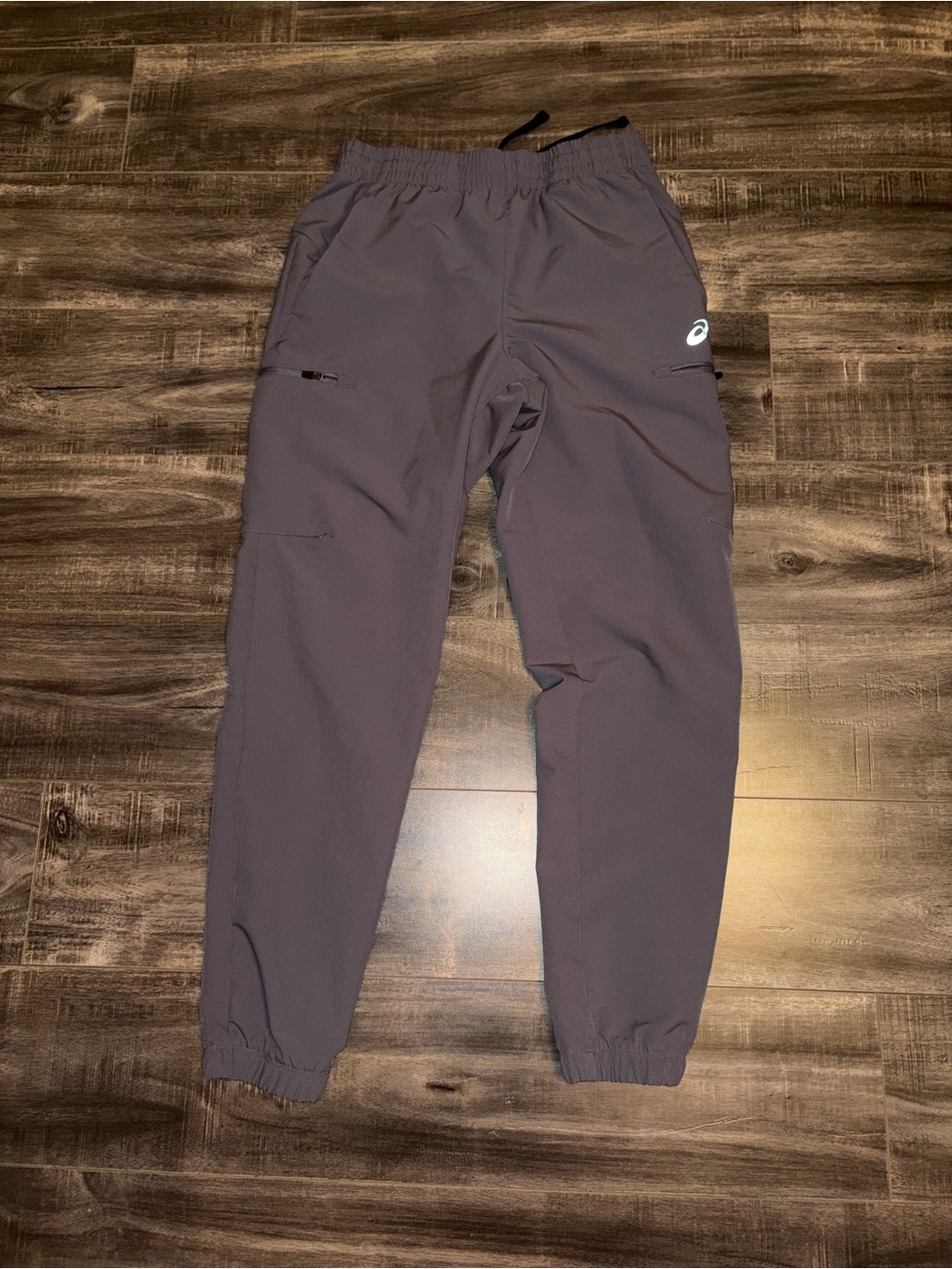 Asics Men’s Charcoal Gray Jogger Pants